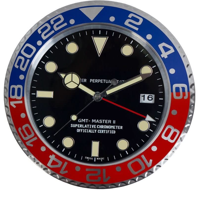 LUMORA - Modern Silent Wall Clock  Luminous stainless steel clock with battery-operated precision