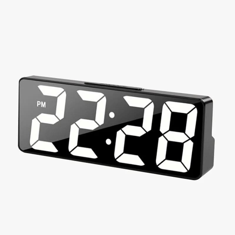 LumiTime – LED Digital Alarm Clock with Temperature Display