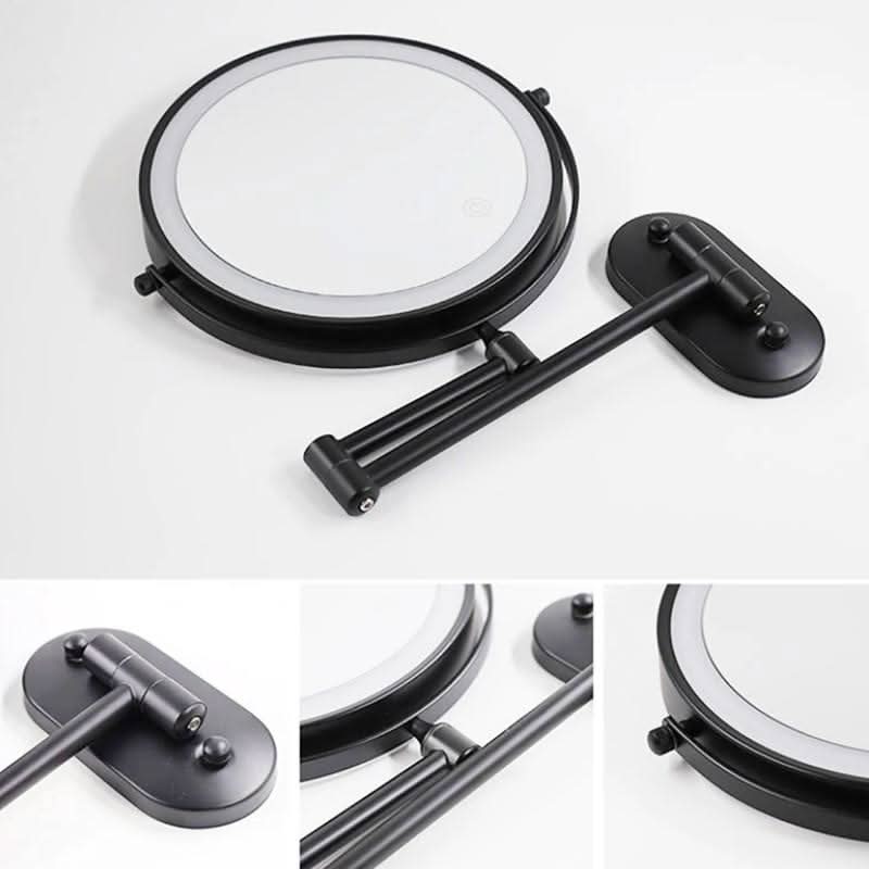 LUMIVIEW – Rechargeable LED Magnifying Mirror with Touch Control