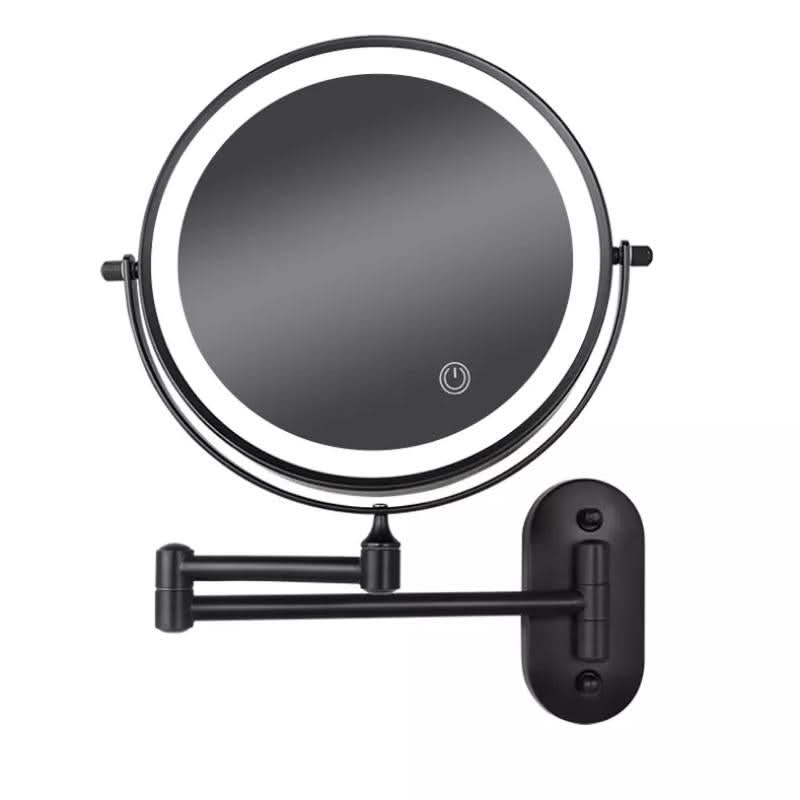 LUMIVIEW – Rechargeable LED Magnifying Mirror with Touch Control