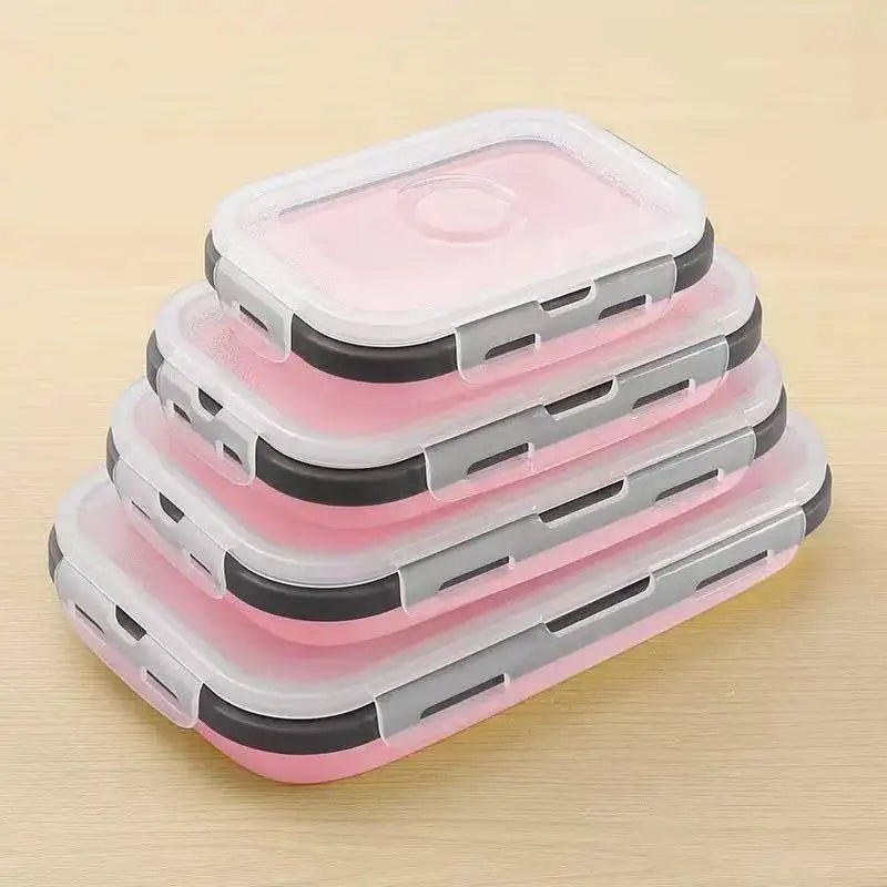 LUNCHFOLD – Collapsible Silicone BPA-Free Food Lunch Box Set