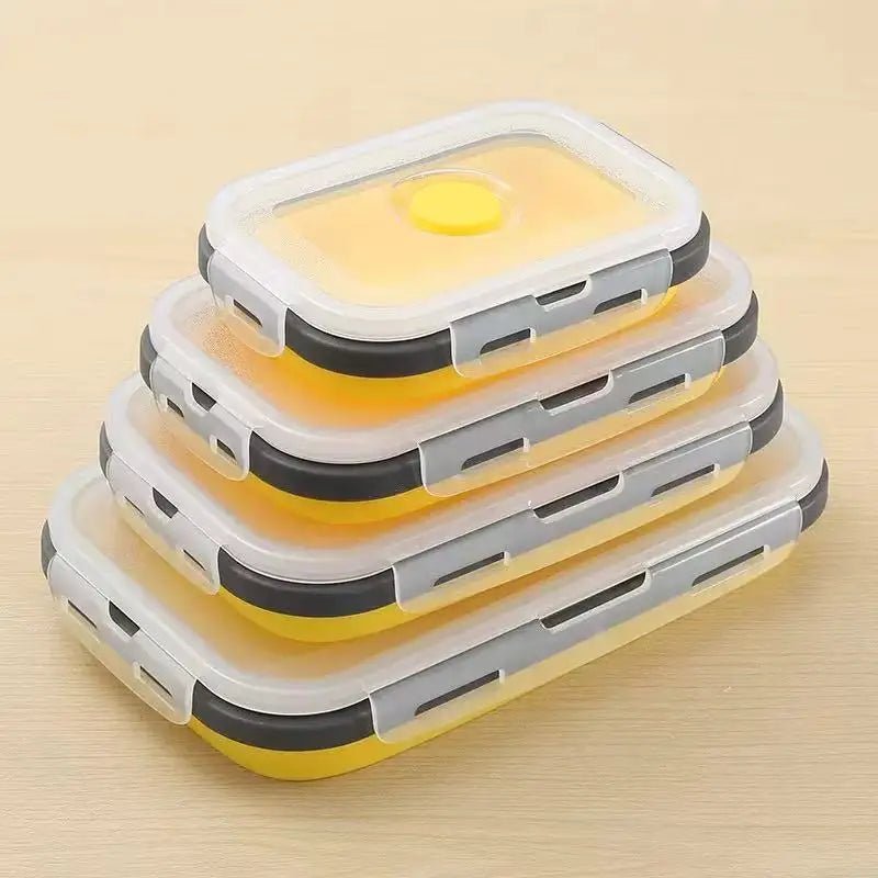 LUNCHFOLD – Collapsible Silicone BPA-Free Food Lunch Box Set