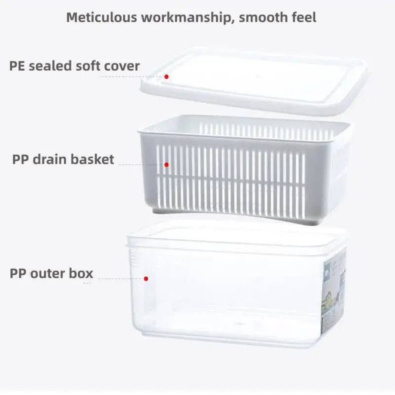 Refrigerator Organiser Fridge Storage Box