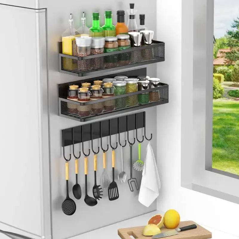 Magnetic Spice Rack for Refrigerator