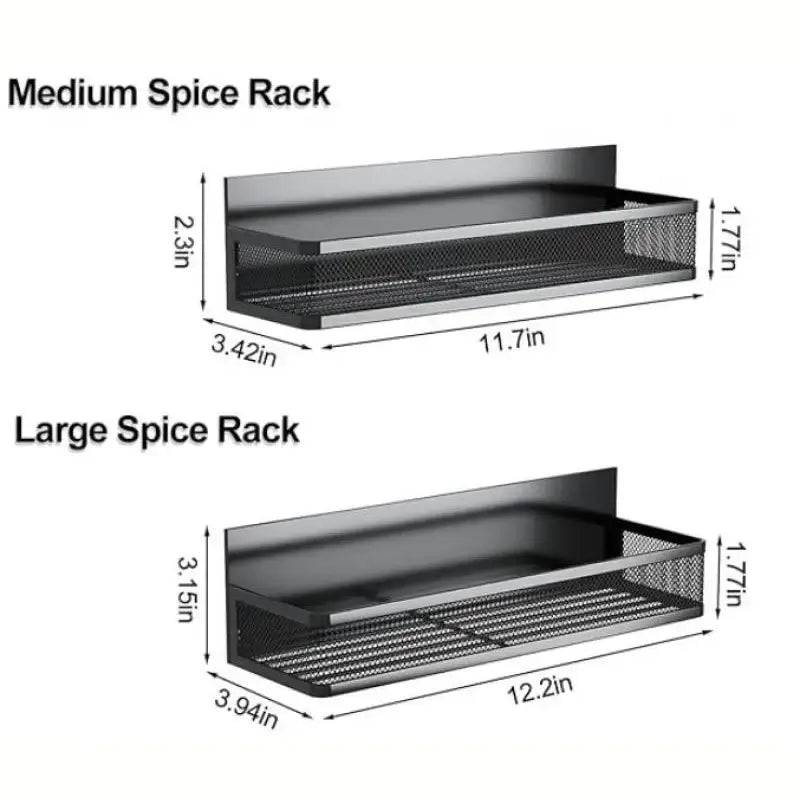 Magnetic Spice Rack for Refrigerator