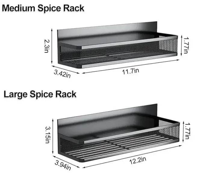 Magnetic Spice Rack for Refrigerator