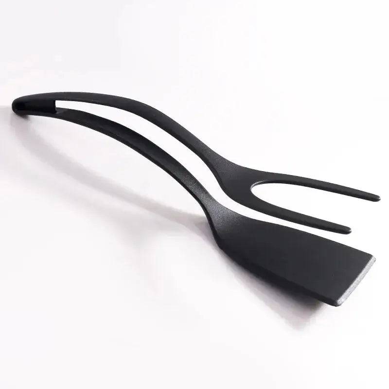 Two-in-One Kitchen Egg Pancake Flipper and Food Clip