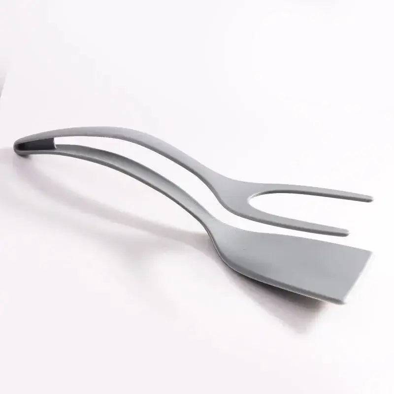 Two-in-One Kitchen Egg Pancake Flipper and Food Clip