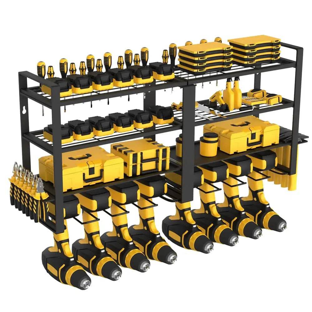 Heavy Duty Power Tool Organiser Wall Mount