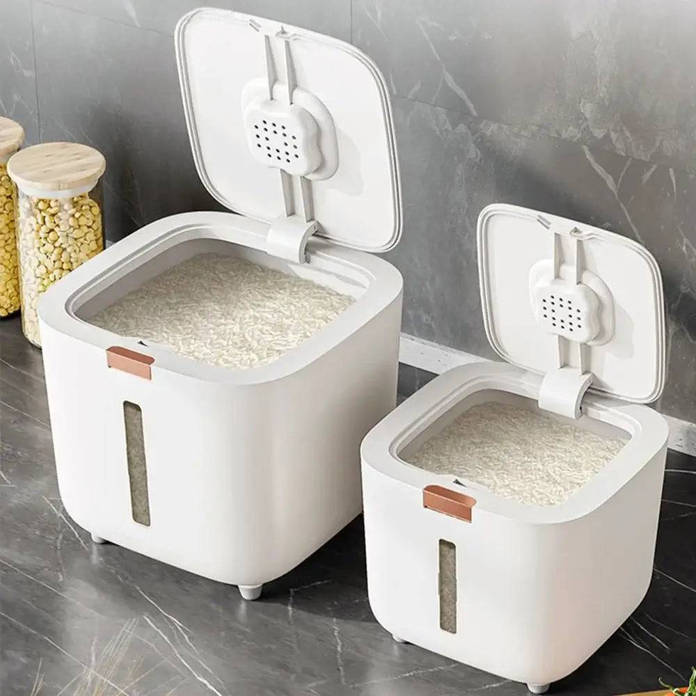 Insect-Proof Moisture-Proof Rice and Grain Storage Box with Lid
