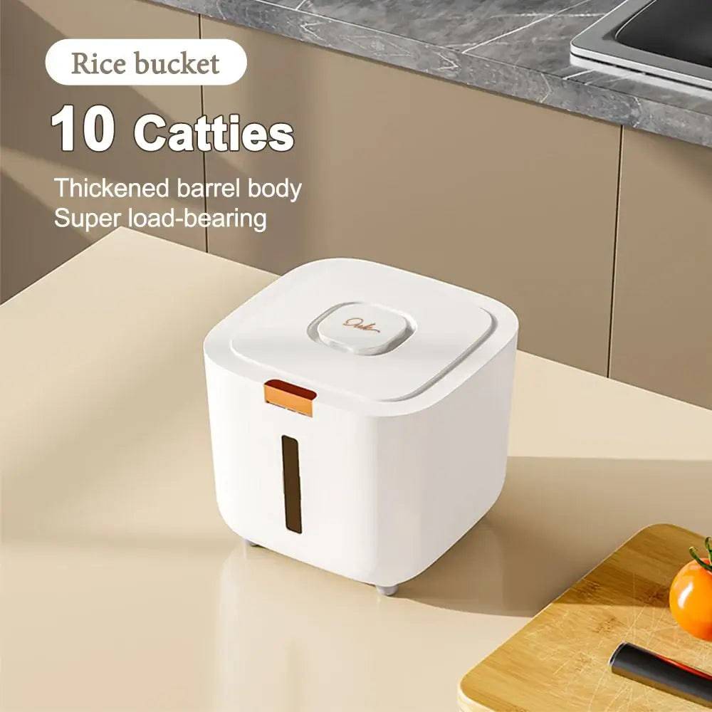 Insect-Proof Moisture-Proof Rice and Grain Storage Box with Lid