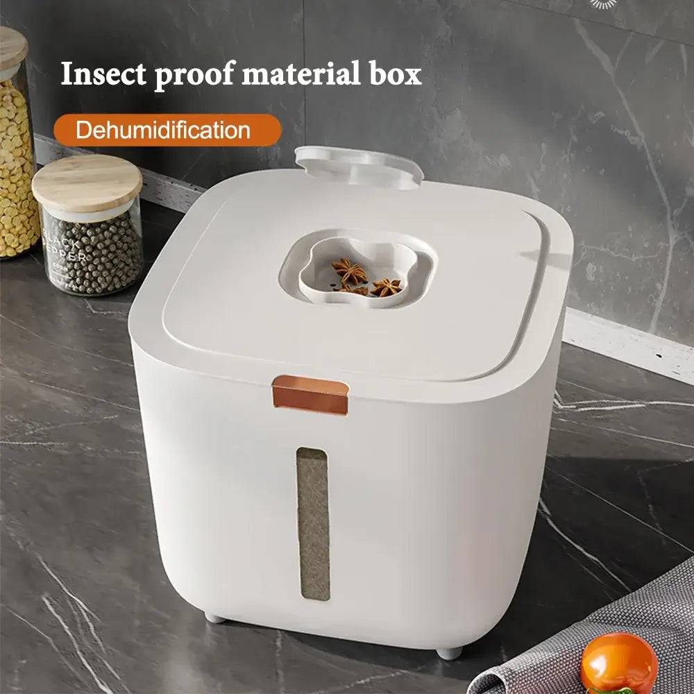 Insect-Proof Moisture-Proof Rice and Grain Storage Box with Lid