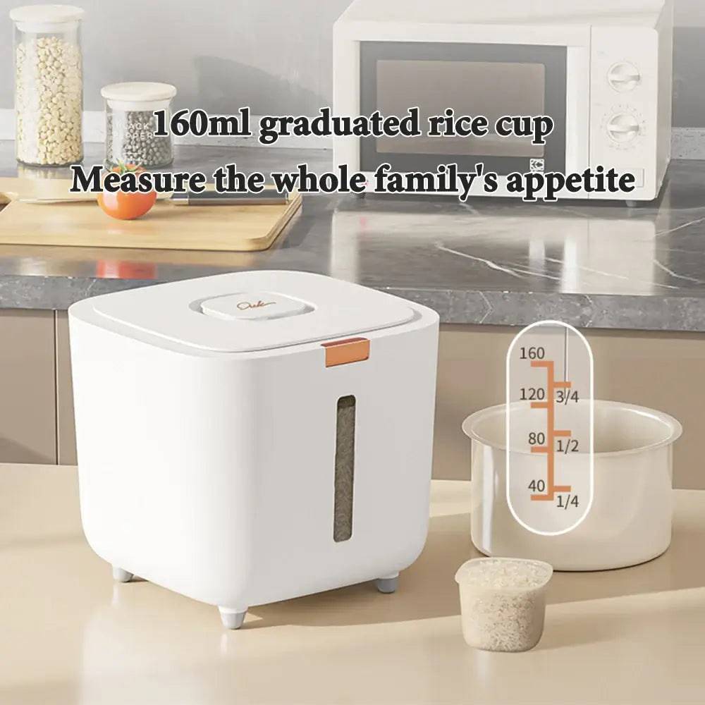 Insect-Proof Moisture-Proof Rice and Grain Storage Box with Lid