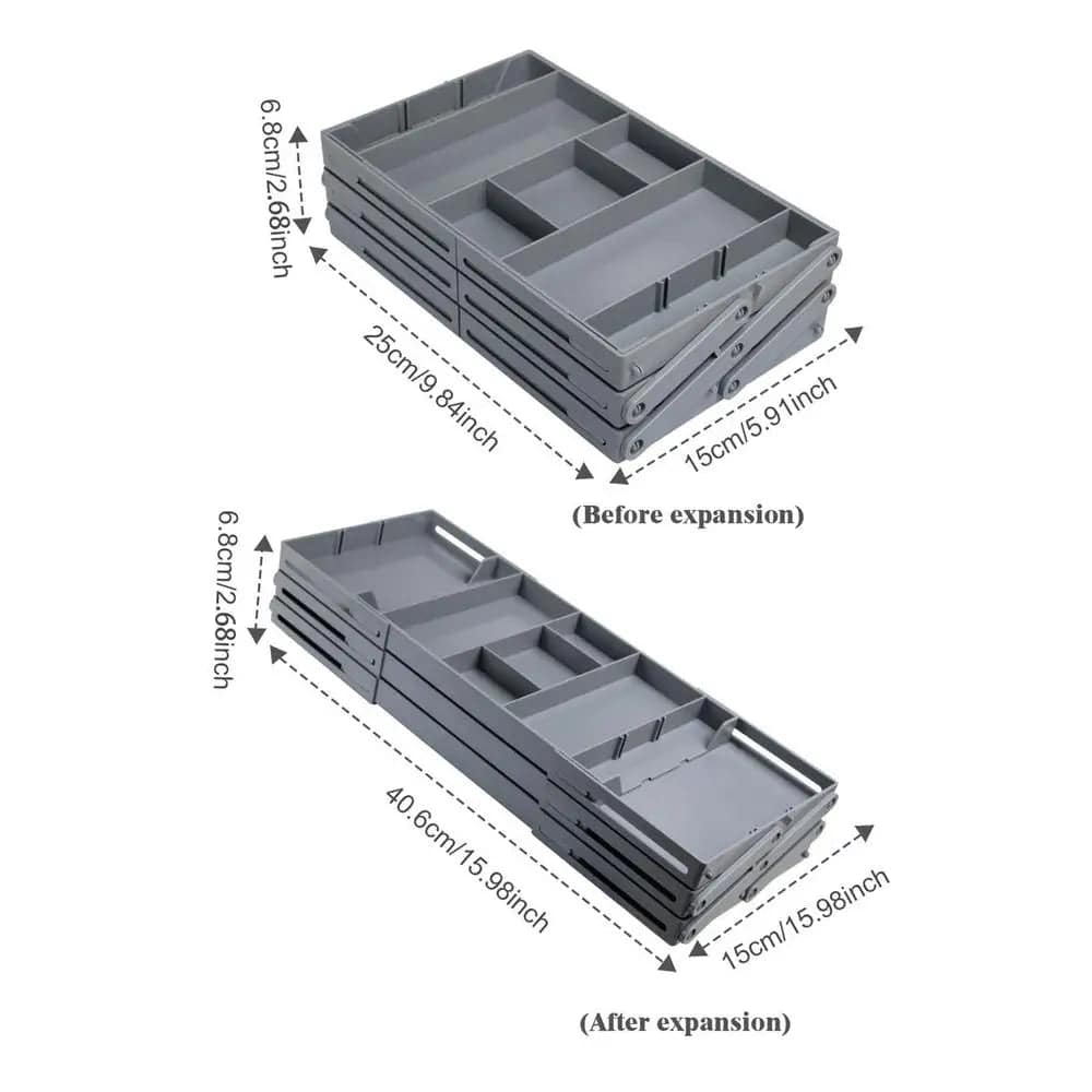 Expandable Drawer Organiser Tray