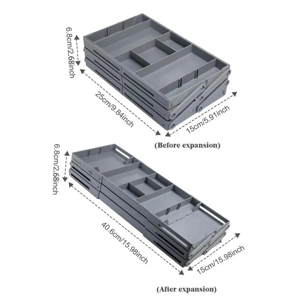 Expandable Drawer Organiser Tray