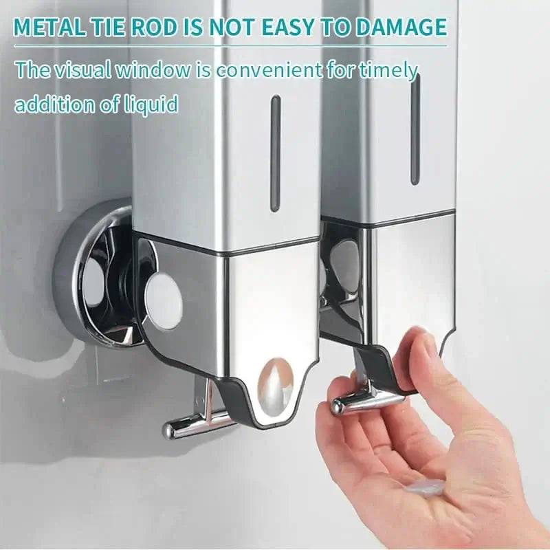 Wall-Mounted Manual Press Liquid Soap Dispenser