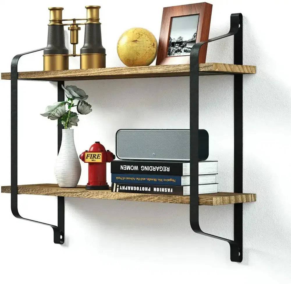 Rustic Wall Mounted Shelf