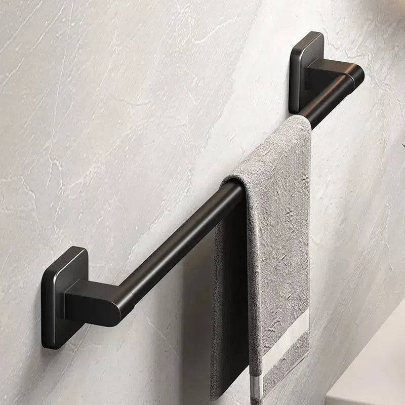 Self Adhesive Wall Mounted Single Towel Rack