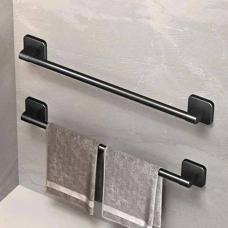 Self Adhesive Wall Mounted Single Towel Rack