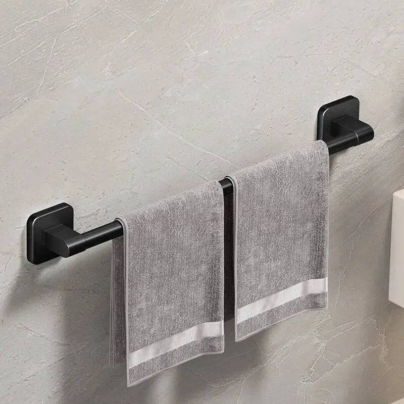 Self Adhesive Wall Mounted Single Towel Rack