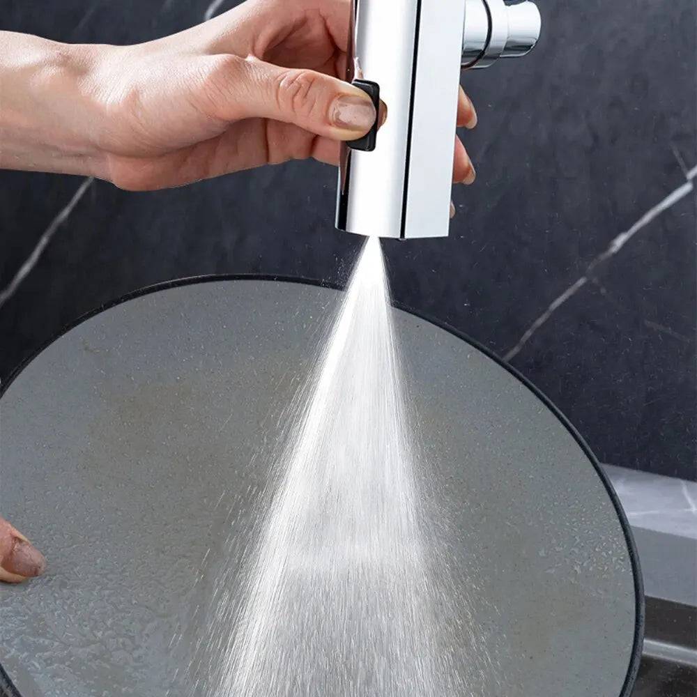 Three Mode Waterfall Faucet Extension Device