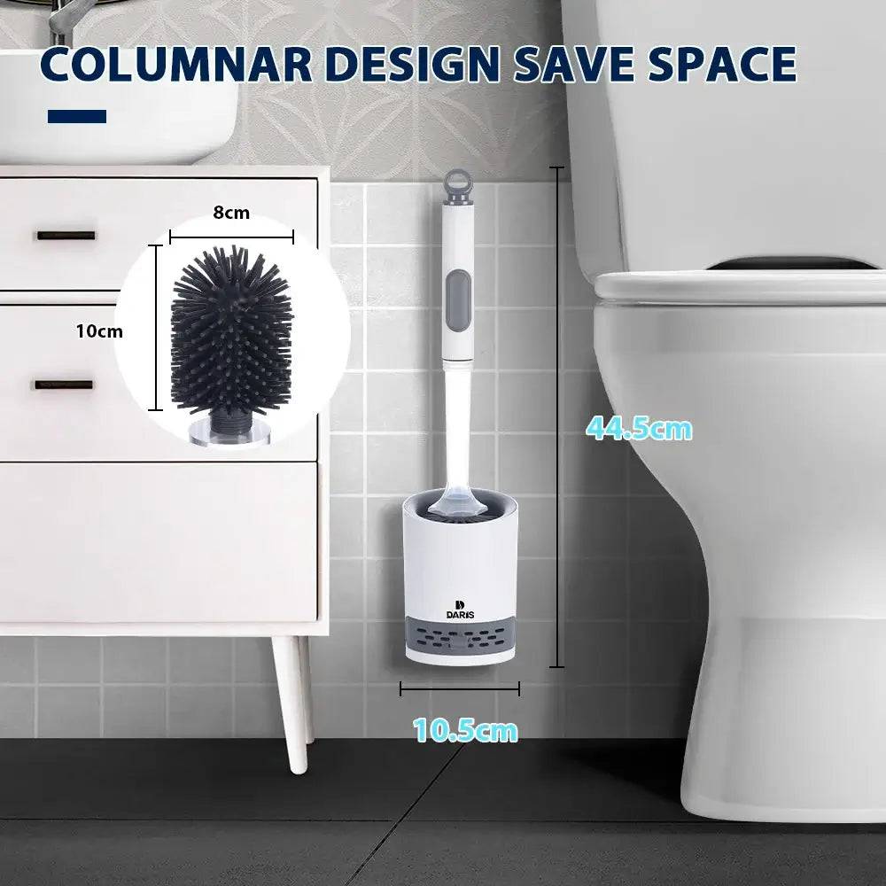 Water Spray Silicone Toilet Brush