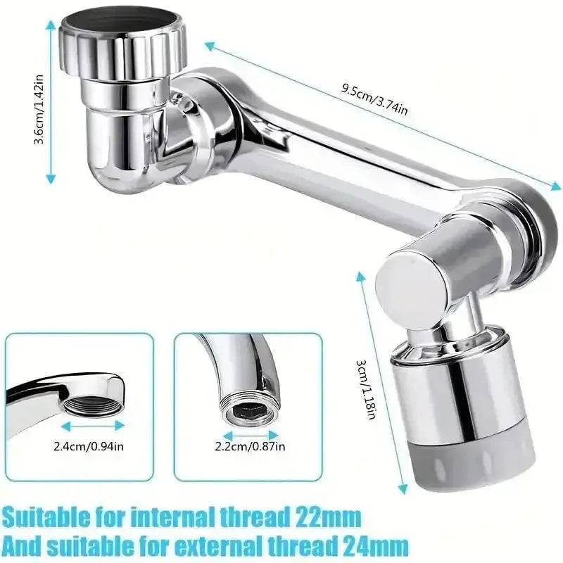 1080° Rotating Universal Faucet Extension