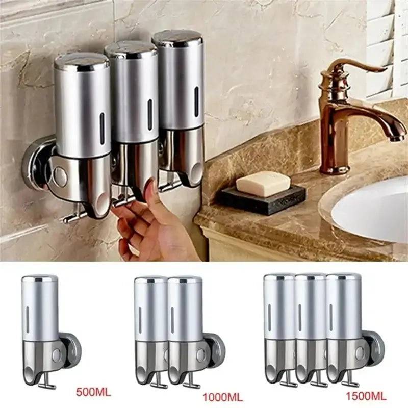 Wall-Mounted Soap & Gel Dispenser