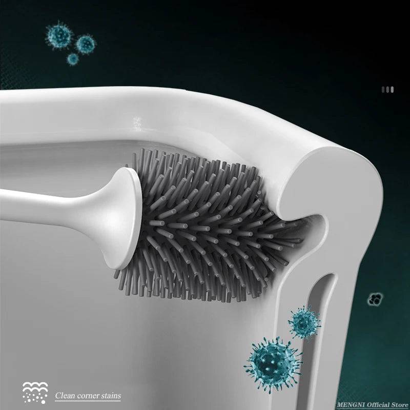Silicone Head Toilet Brush