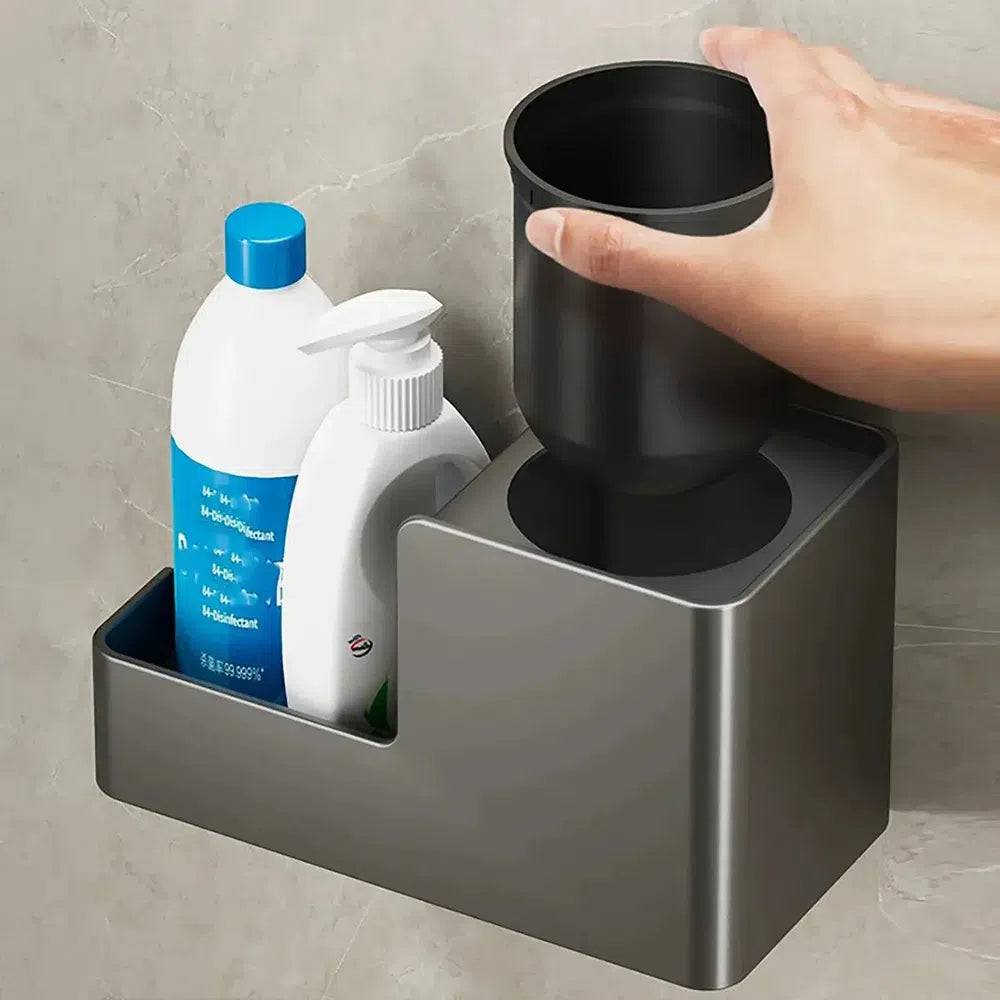Aluminium Wall-Mounted Toilet Brush Holder