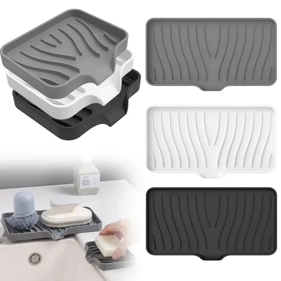 Self-Draining Soap Dish Holder