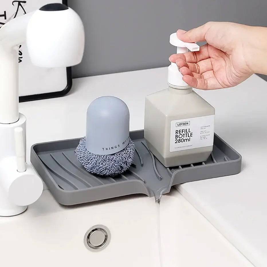 Self-Draining Soap Dish Holder