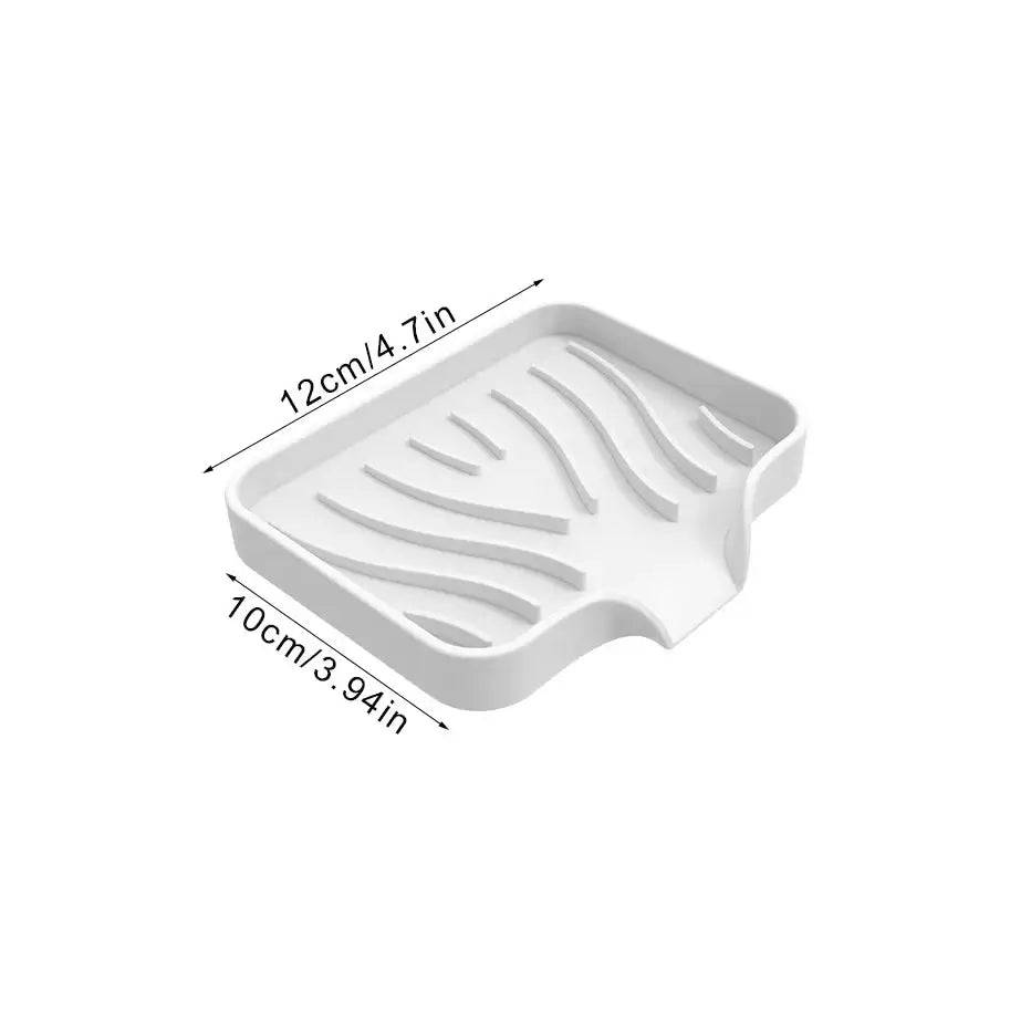 Self-Draining Soap Dish Holder