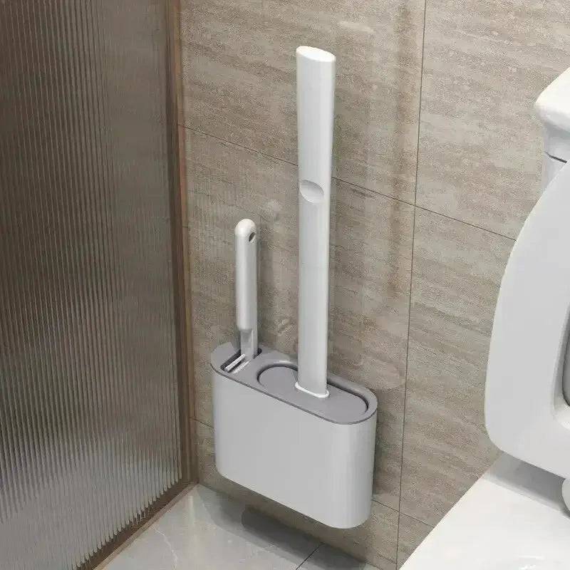 Silicone Toilet Brush with Holder Box