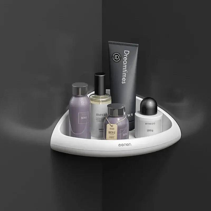 Triangular Wall-Mounted Corner Shelf
