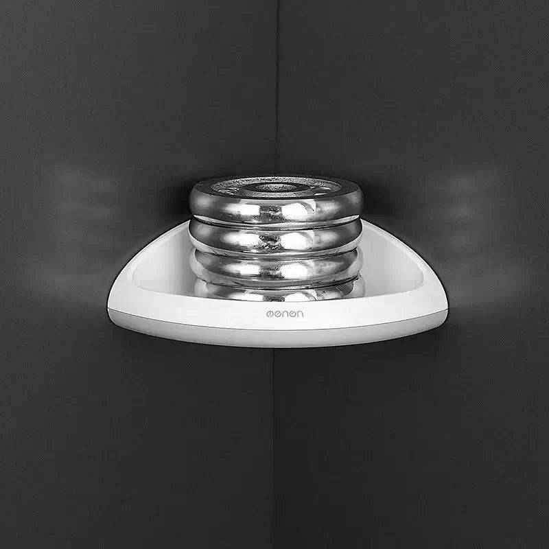 Triangular Wall-Mounted Corner Shelf