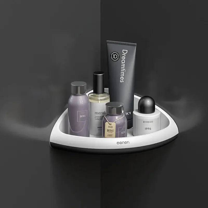 Triangular Wall-Mounted Corner Shelf