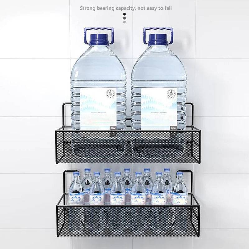 Versatile Wall-Mounted Shower Shelf