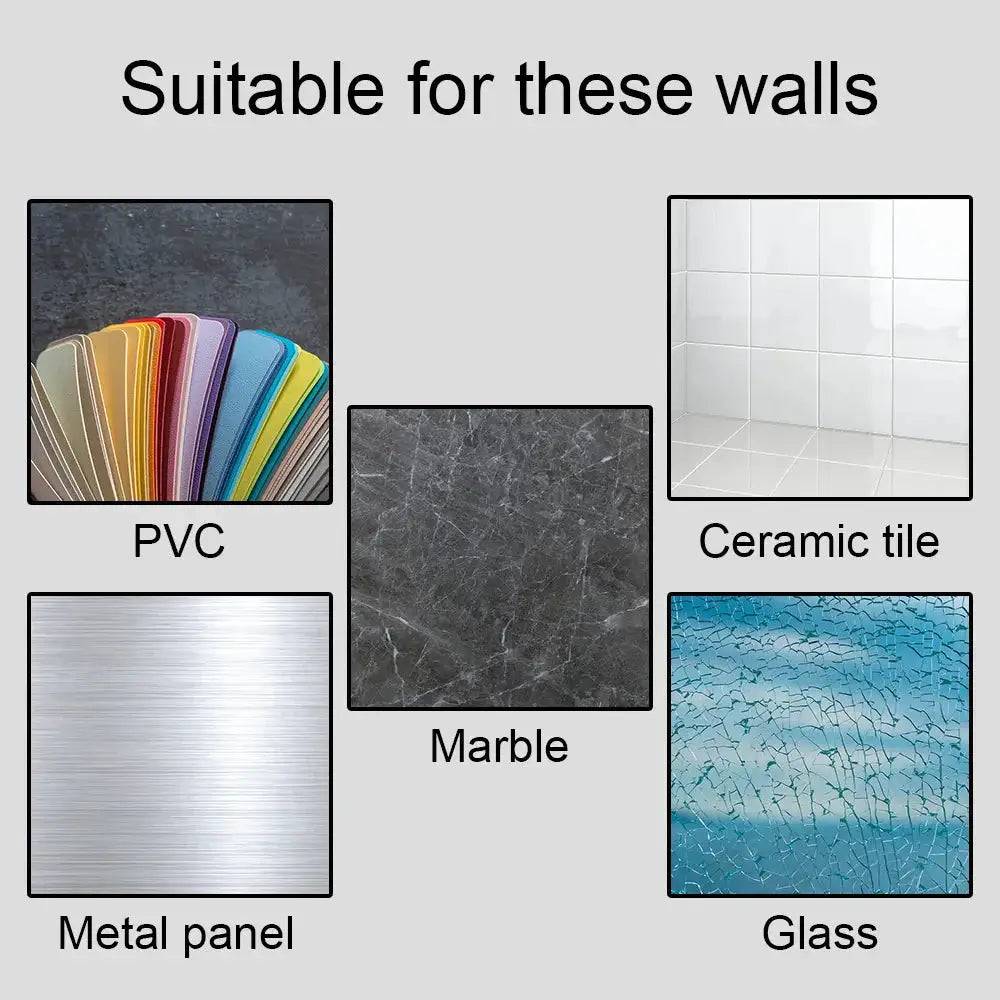 Self-Adhesive Wall-Mounted Storage Shelf