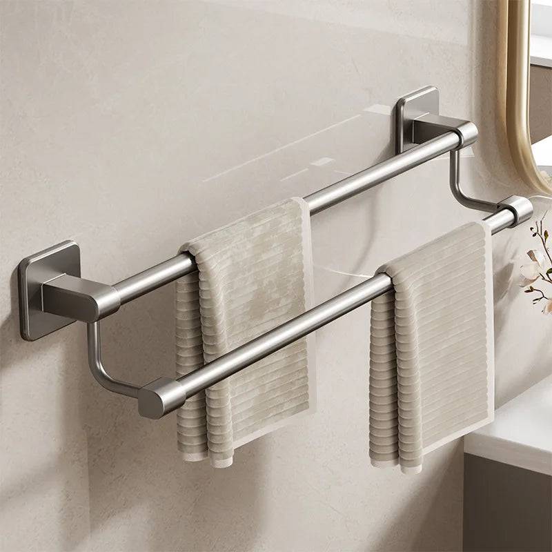 Sleek Space Aluminium Towel Rack