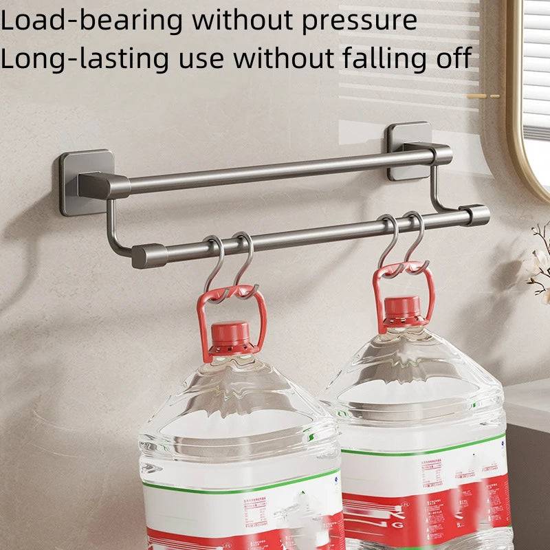 Sleek Space Aluminium Towel Rack