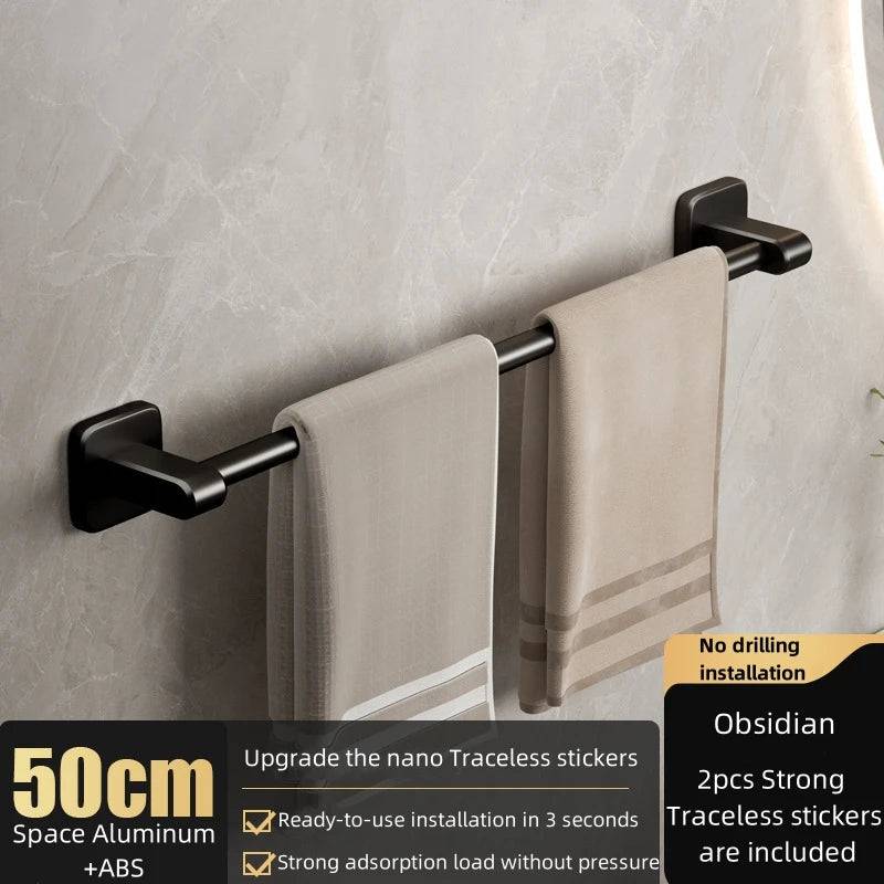 Sleek Space Aluminium Towel Rack