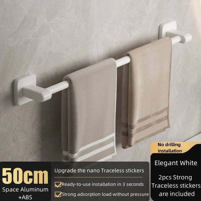 Sleek Space Aluminium Towel Rack