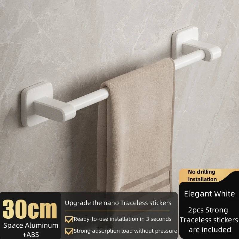 Sleek Space Aluminium Towel Rack