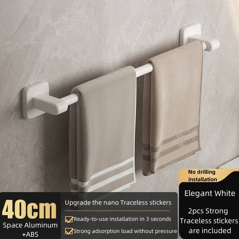 Sleek Space Aluminium Towel Rack