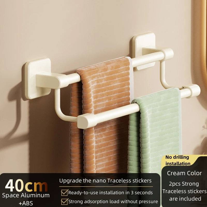 Sleek Space Aluminium Towel Rack