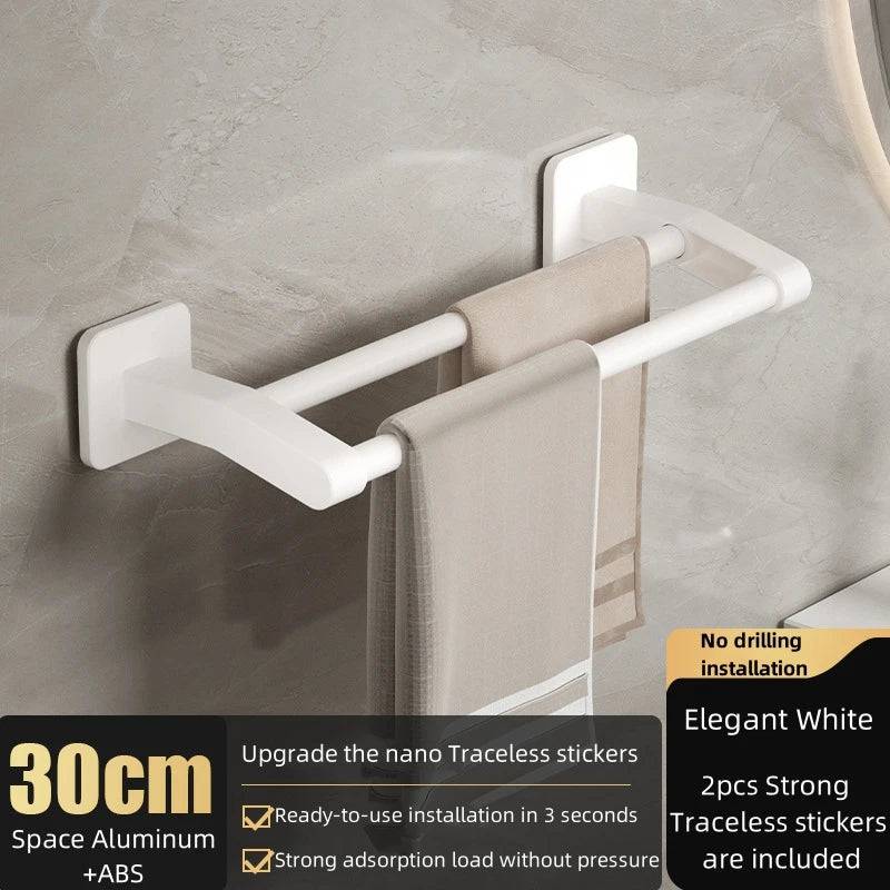 Sleek Space Aluminium Towel Rack
