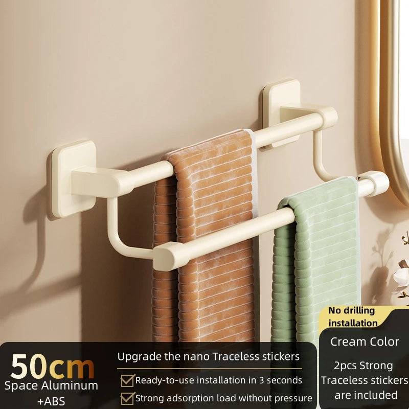 Sleek Space Aluminium Towel Rack