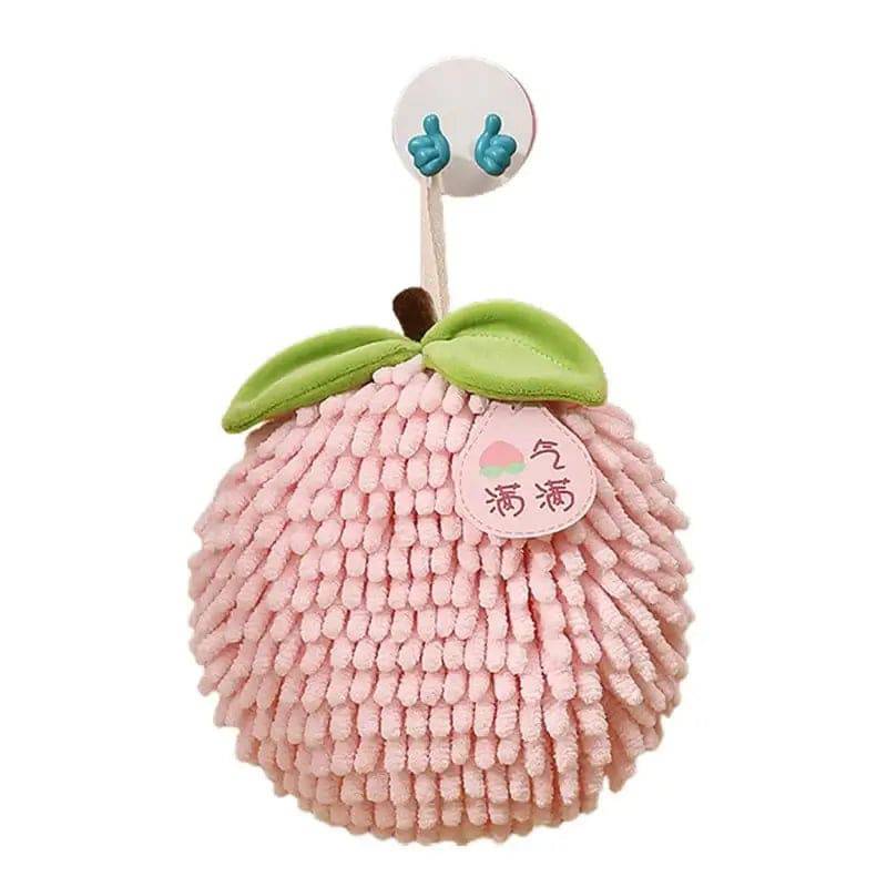 Chenille Hand Towel with Hanging Loop
