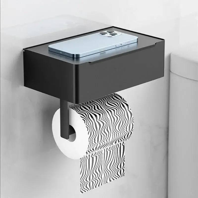 Wall-Mounted Stainless Steel Bathroom Paper Holder